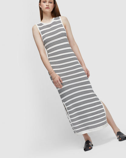 Jackie Stripe Knitted Dress