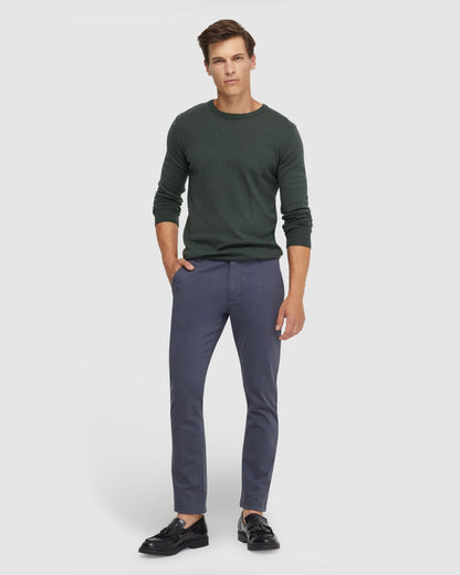 Crew Neck Cotton Cashmere Knit