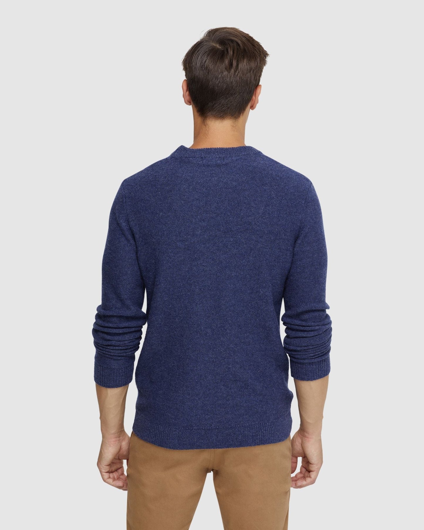 Leon Crew Neck Wool Rich Knit