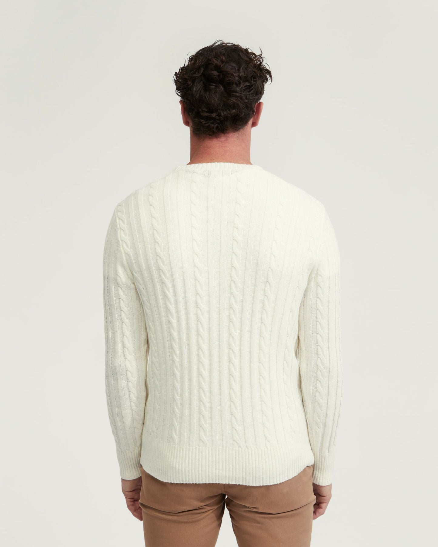 Bruno Wool Rich Cable Knit