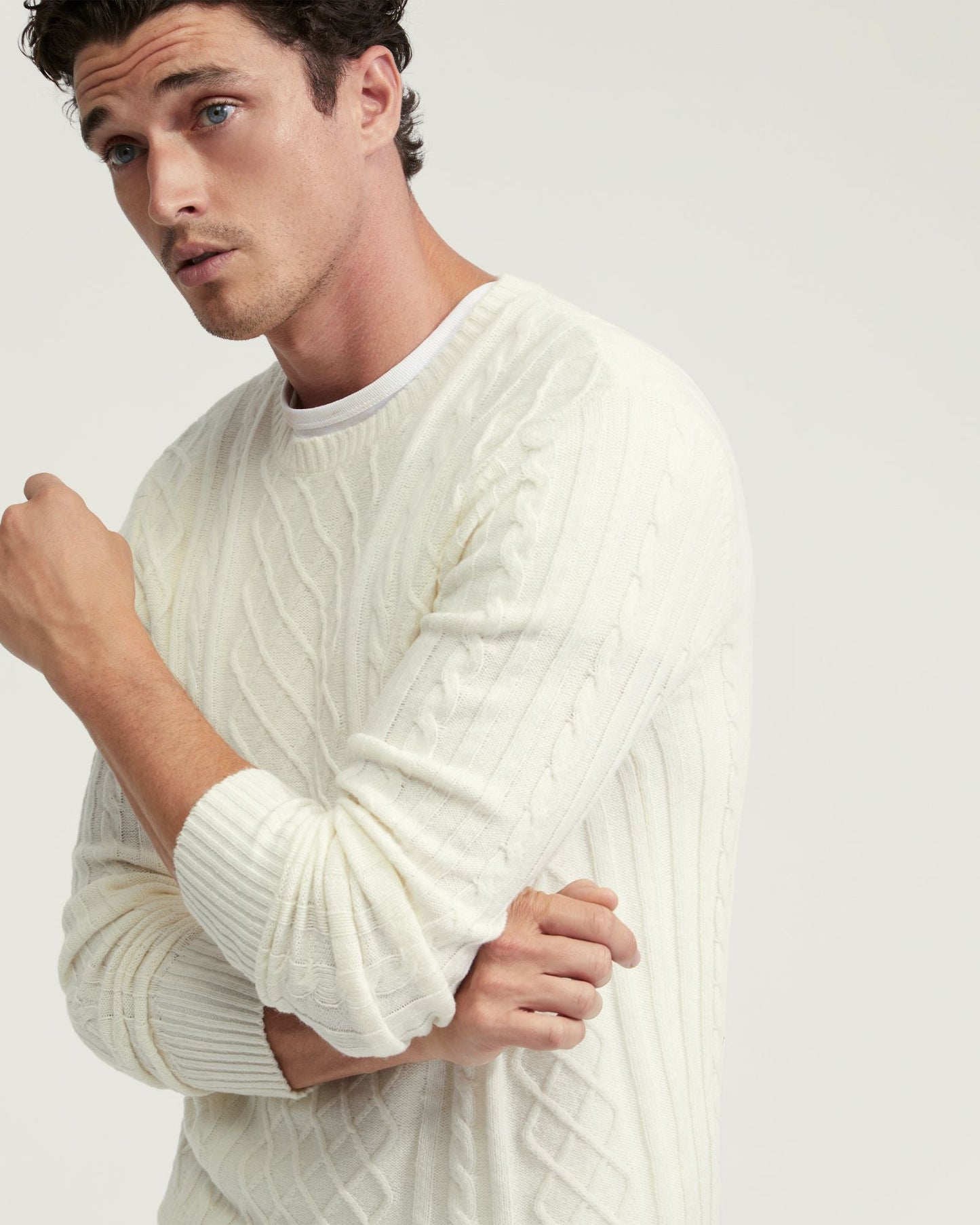 Bruno Wool Rich Cable Knit