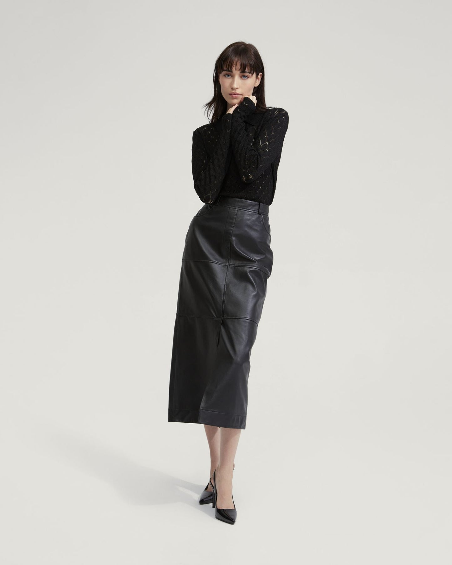 Hana Polo Neck Knit