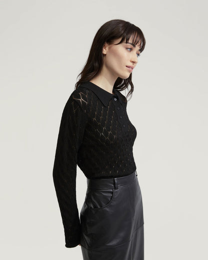 Hana Polo Neck Knit