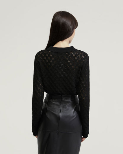 Hana Polo Neck Knit