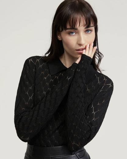 Hana Polo Neck Knit