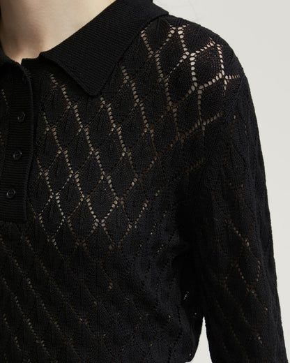 Hana Polo Neck Knit