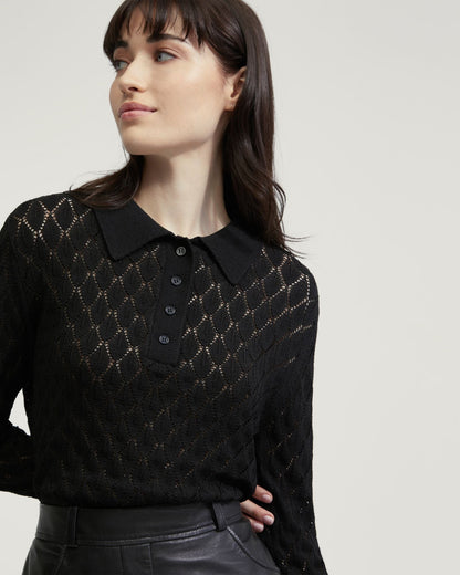 Hana Polo Neck Knit