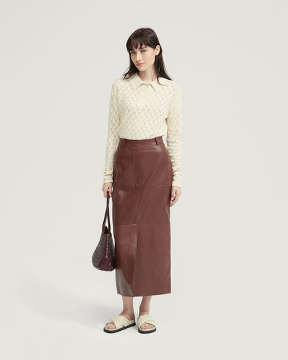 Hana Polo Neck Knit