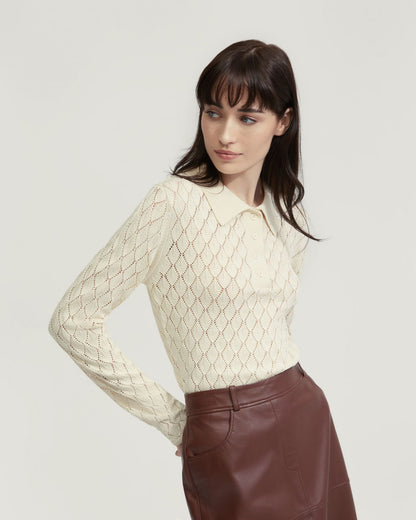 Hana Polo Neck Knit