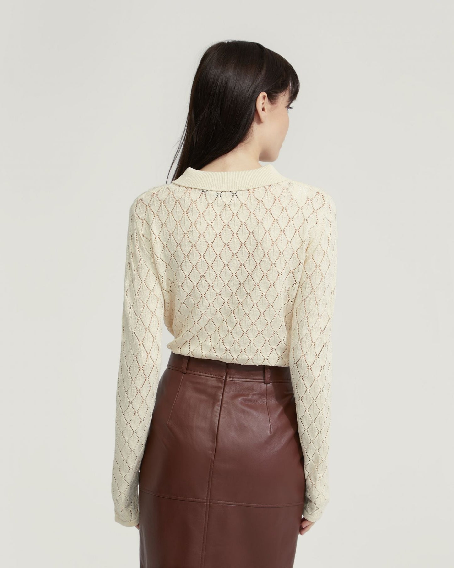 Hana Polo Neck Knit
