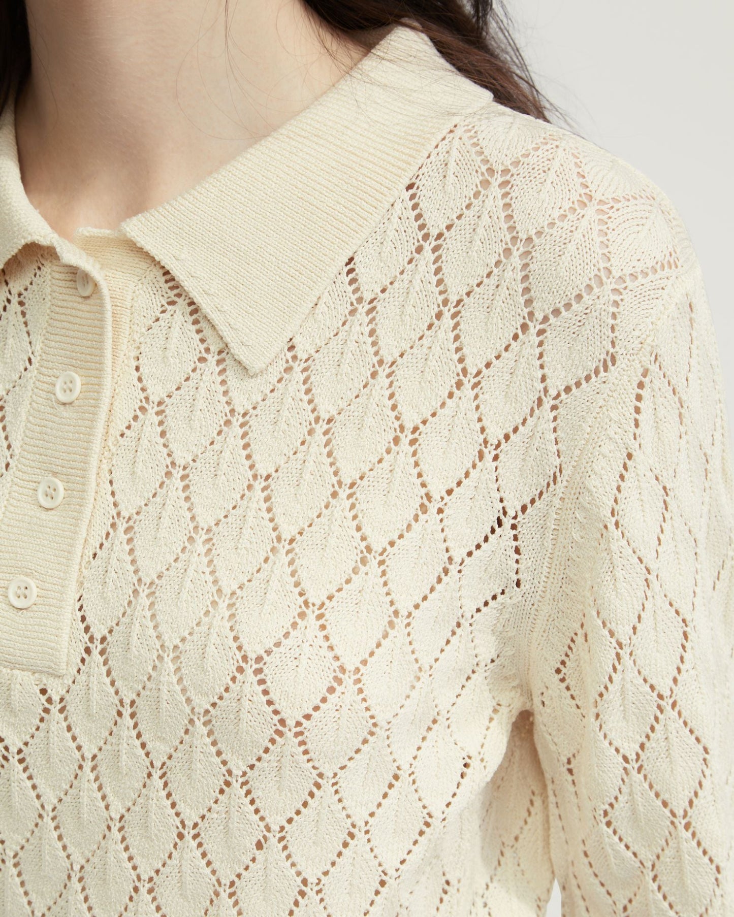 Hana Polo Neck Knit
