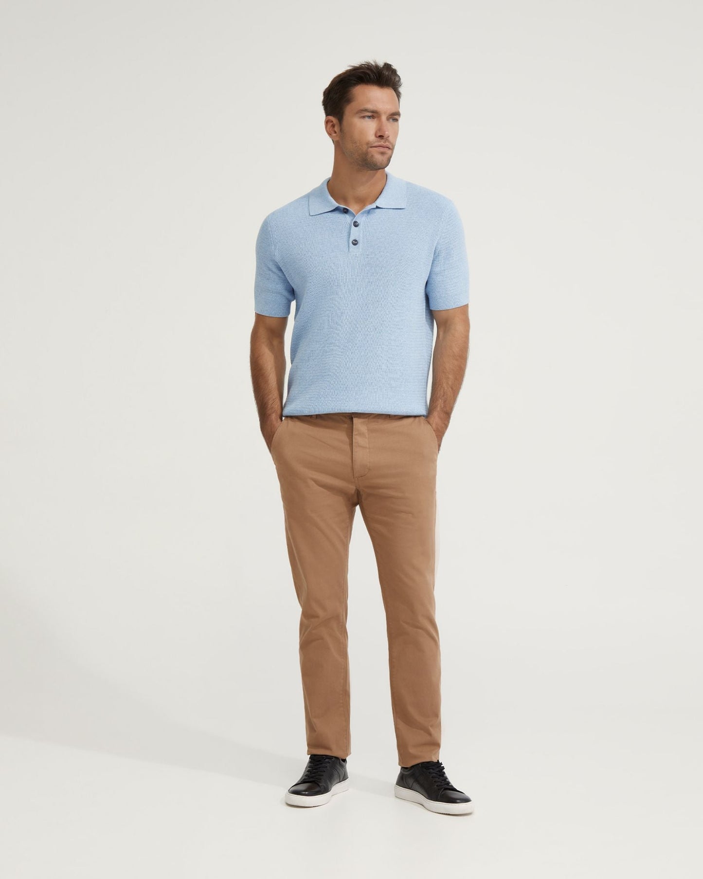 Dale Cotton Knitted Polo