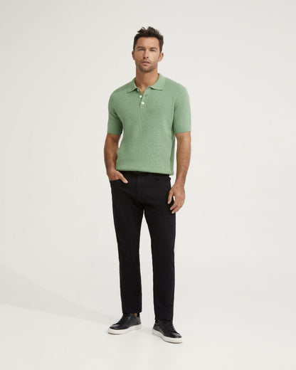 Dale Cotton Knitted Polo