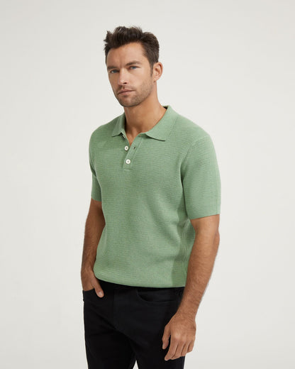 Dale Cotton Knitted Polo