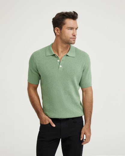 Dale Cotton Knitted Polo