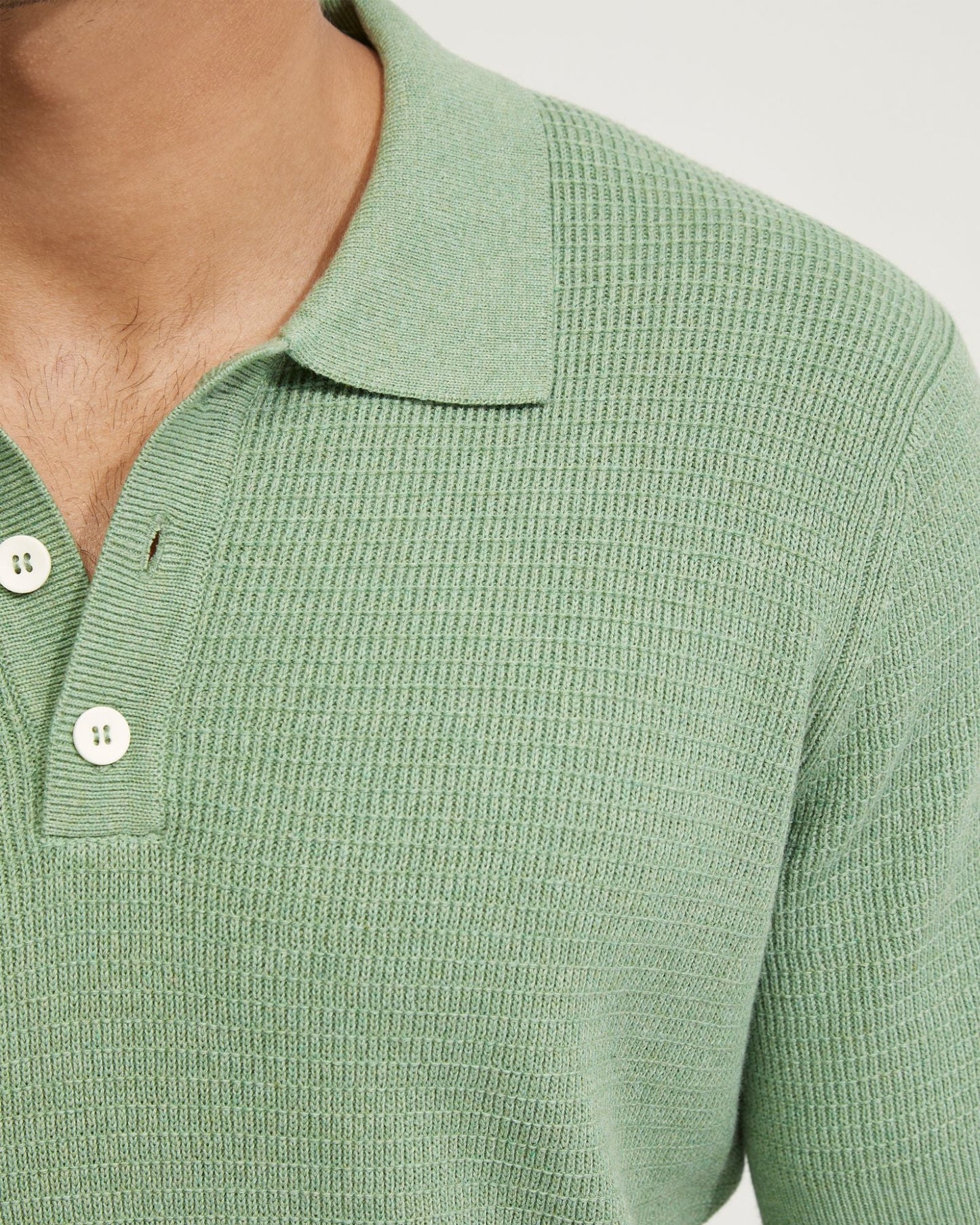Dale Cotton Knitted Polo
