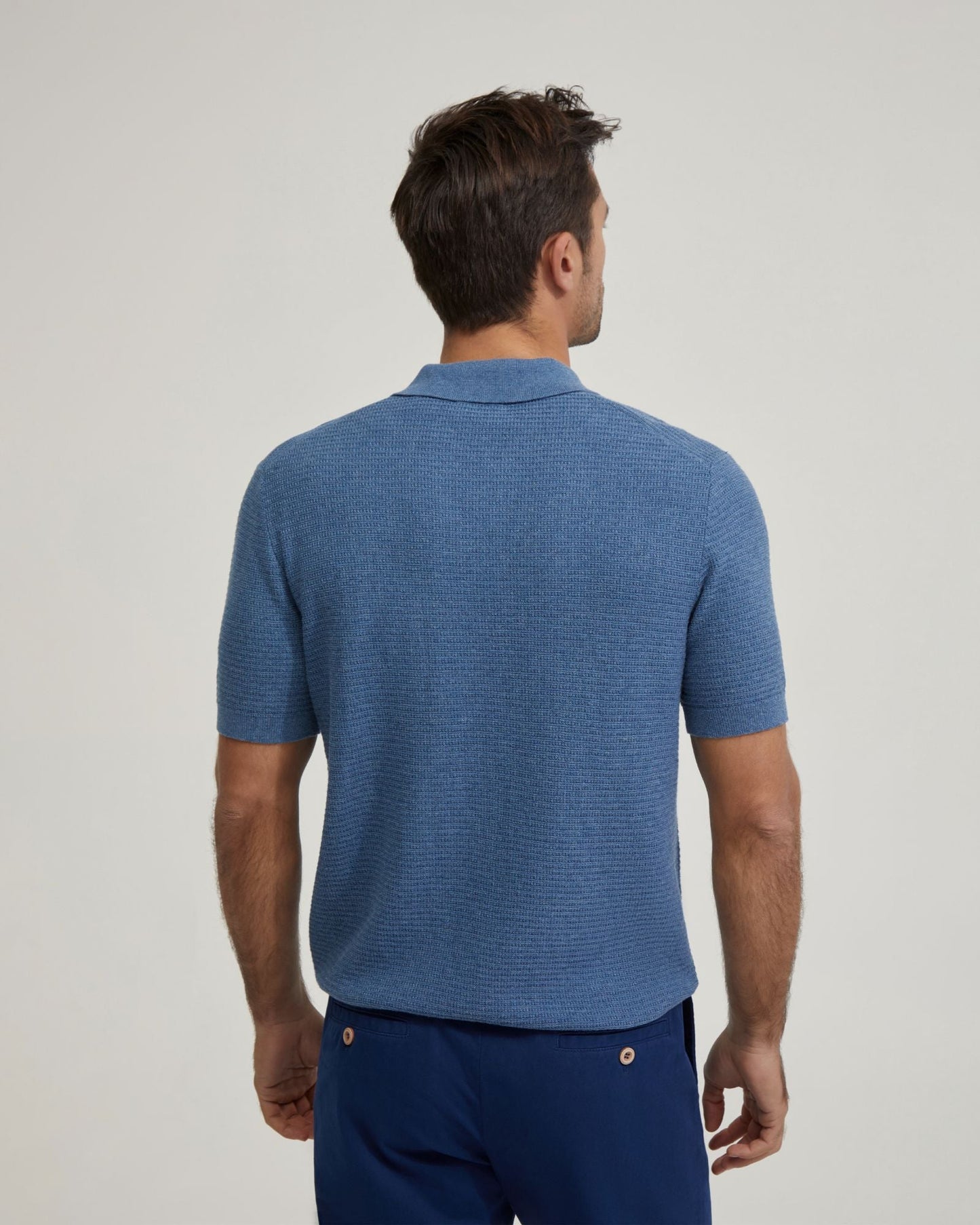 Corbin Cotton Knitted Polo