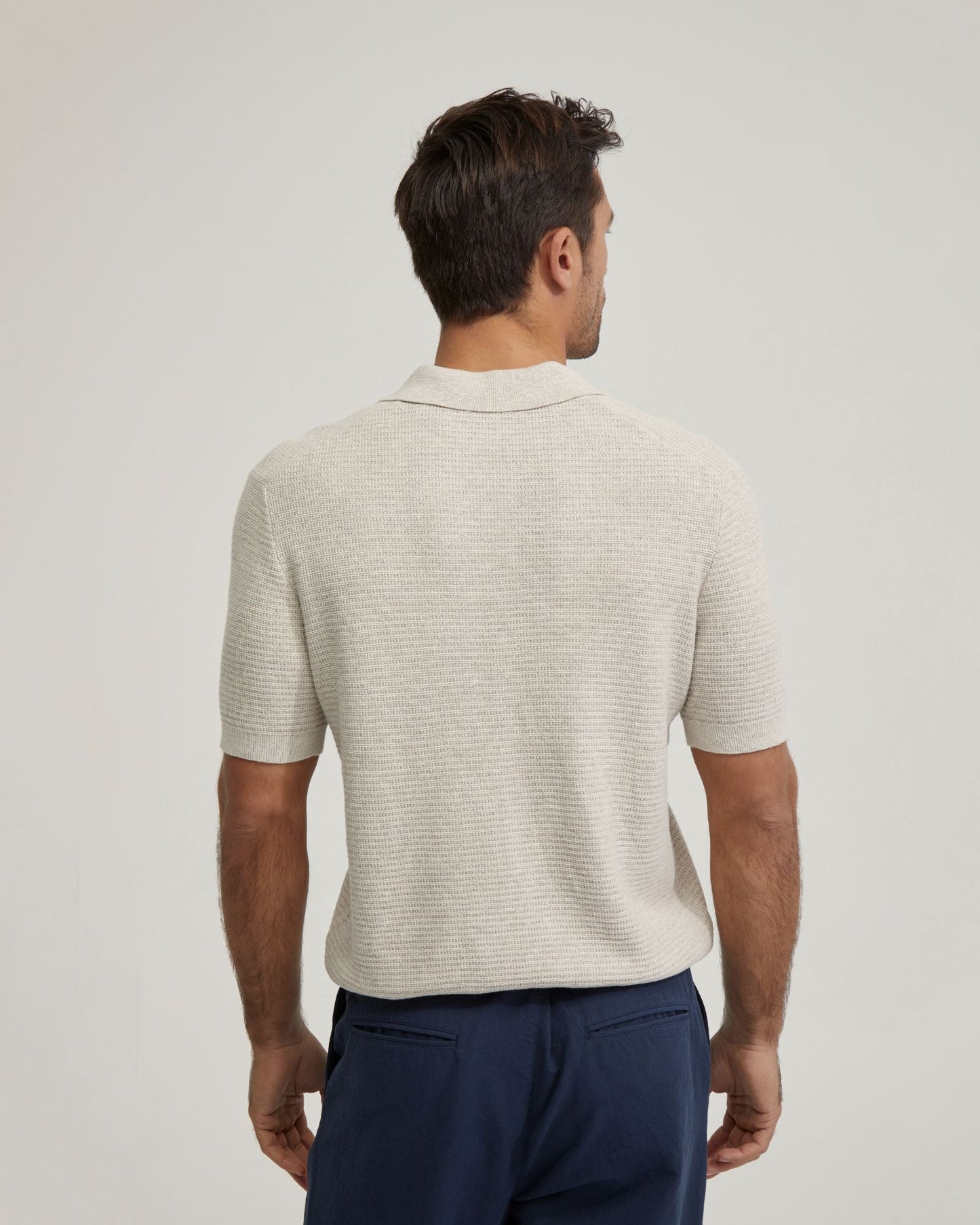 Corbin Cotton Knitted Polo