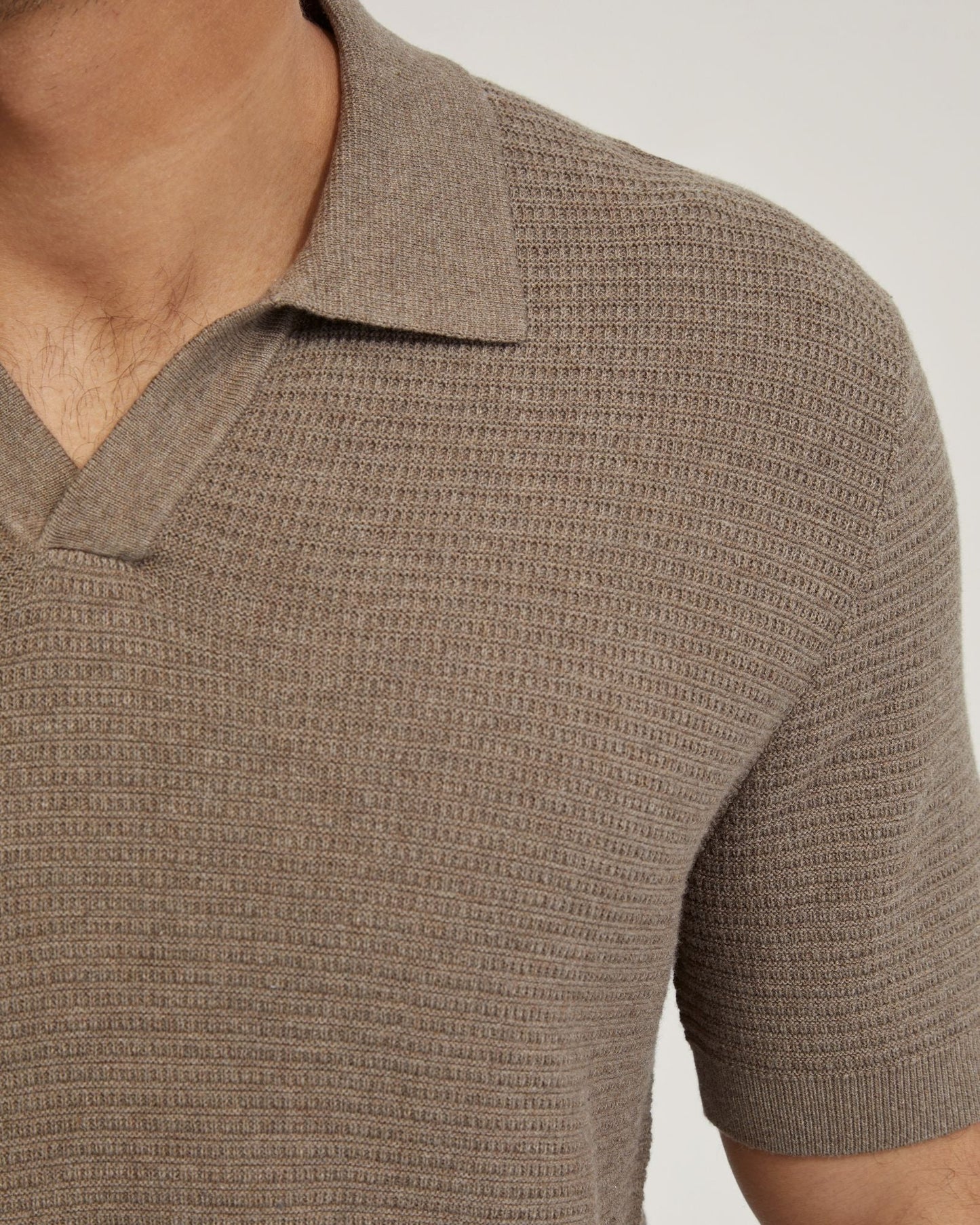 Corbin Cotton Knitted Polo