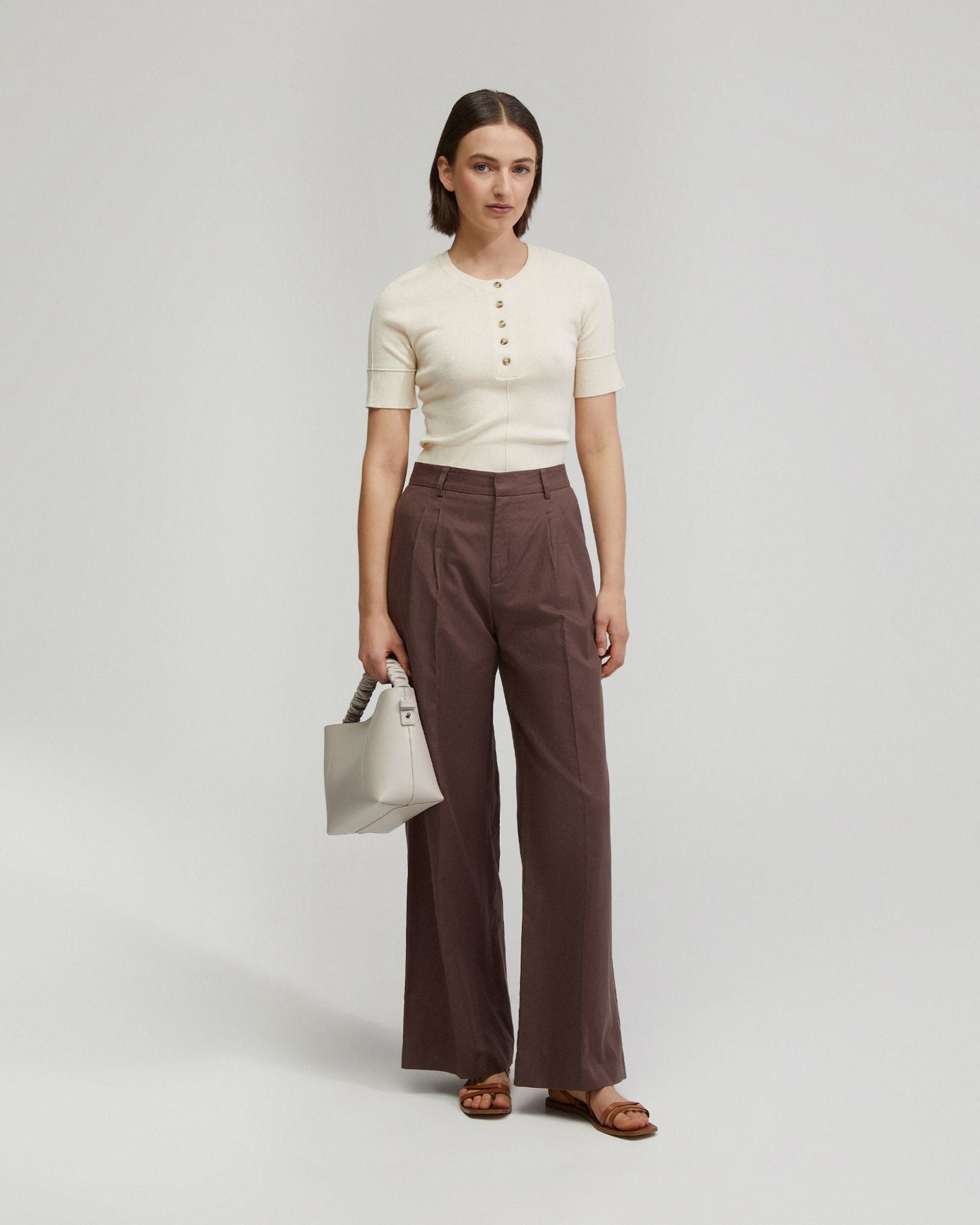 Helena Button Front Knit
