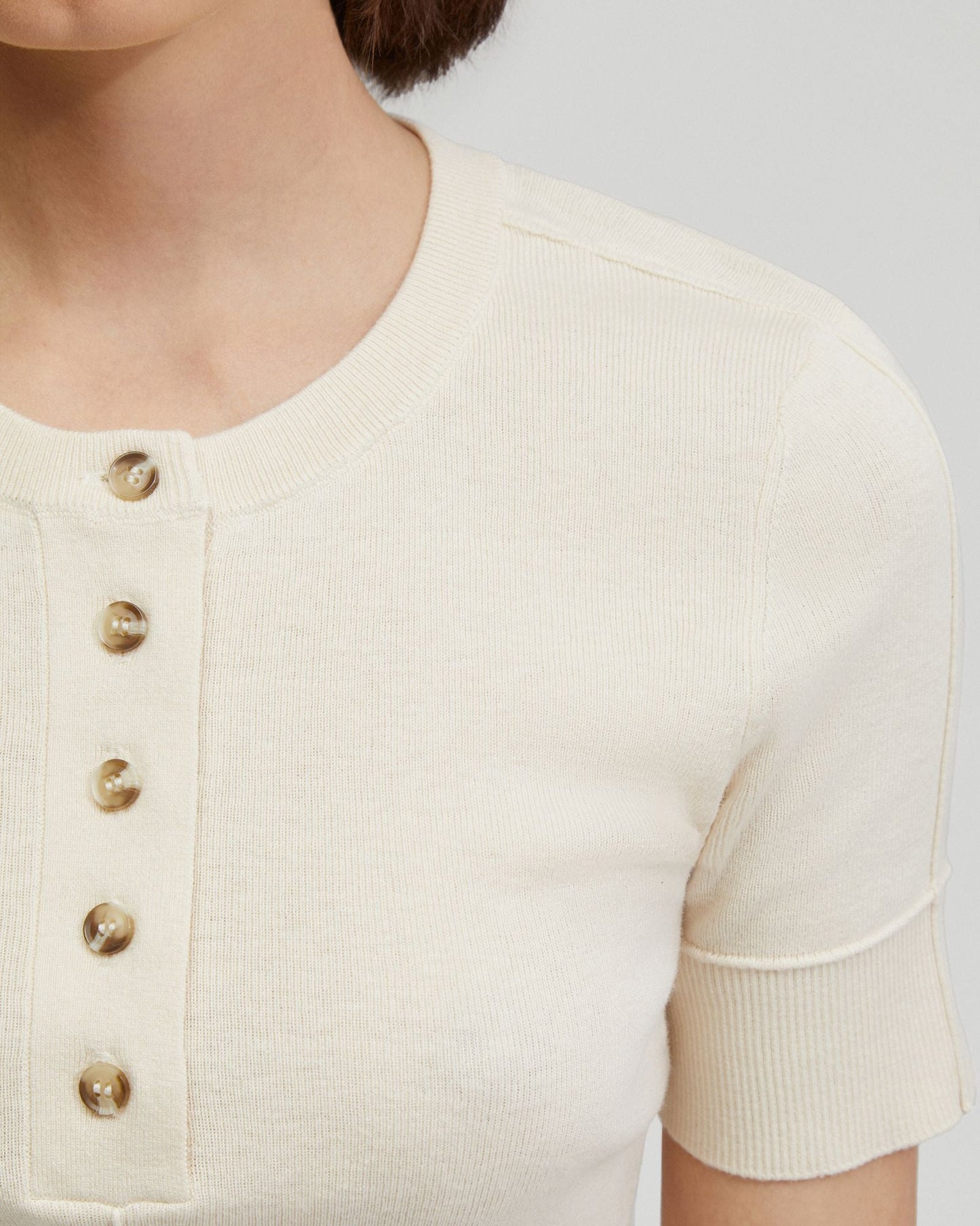Helena Button Front Knit