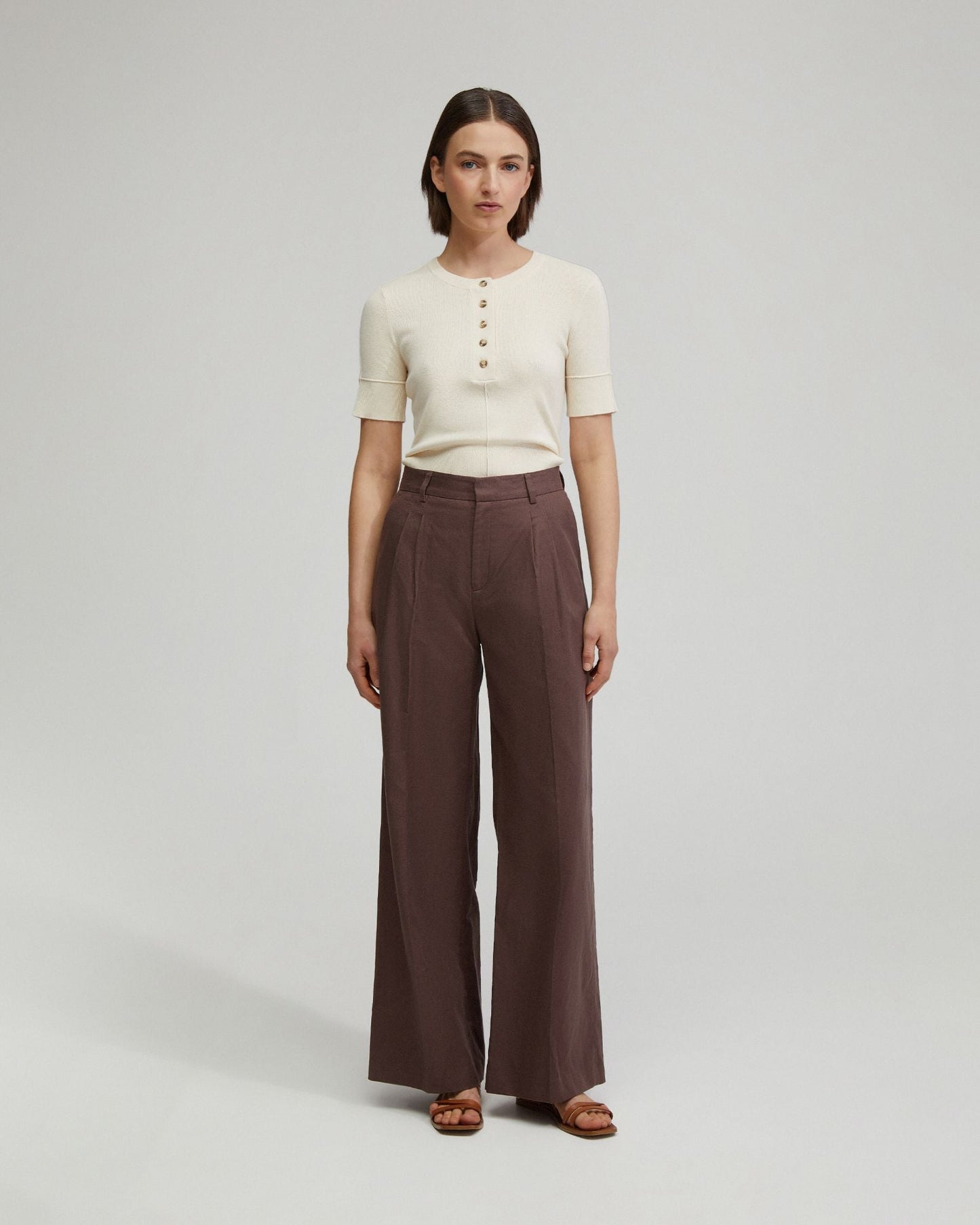 Helena Button Front Knit