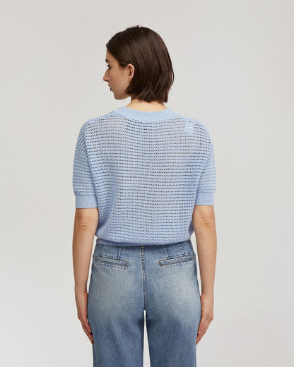 Gita Knitted Button Top