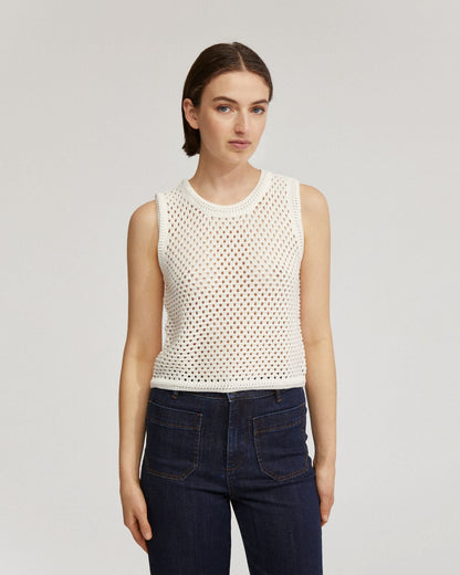 Amalfi Open Knit Tank