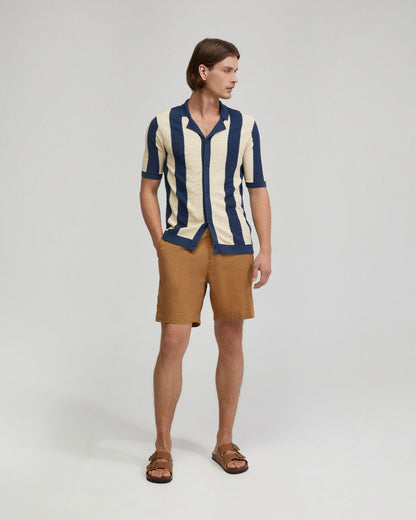 Marty Knitted Stripe Shirt