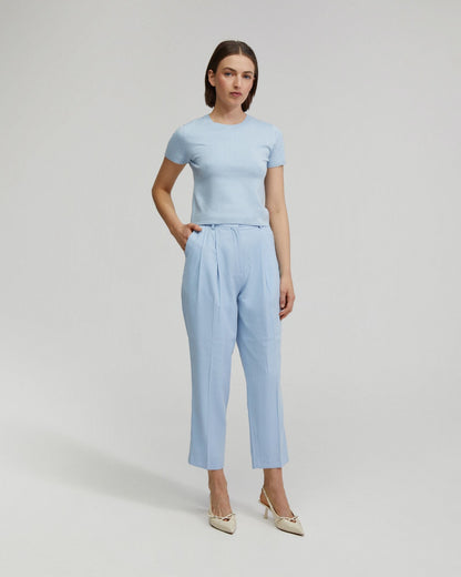 Olivia Crop Knit Top