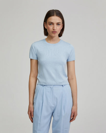 Olivia Crop Knit Top