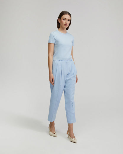 Olivia Crop Knit Top