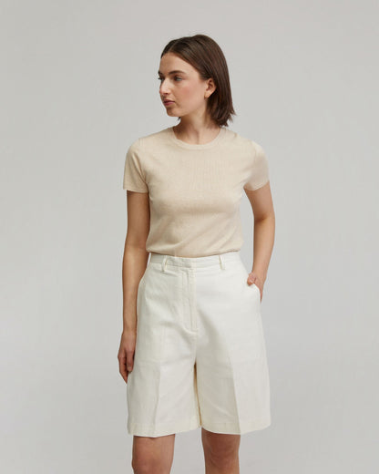 Olivia Crop Knit Top
