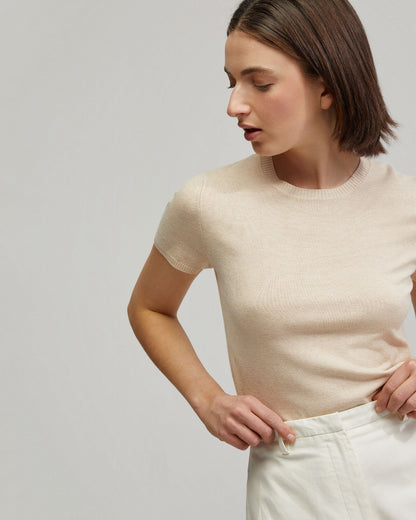 Olivia Crop Knit Top