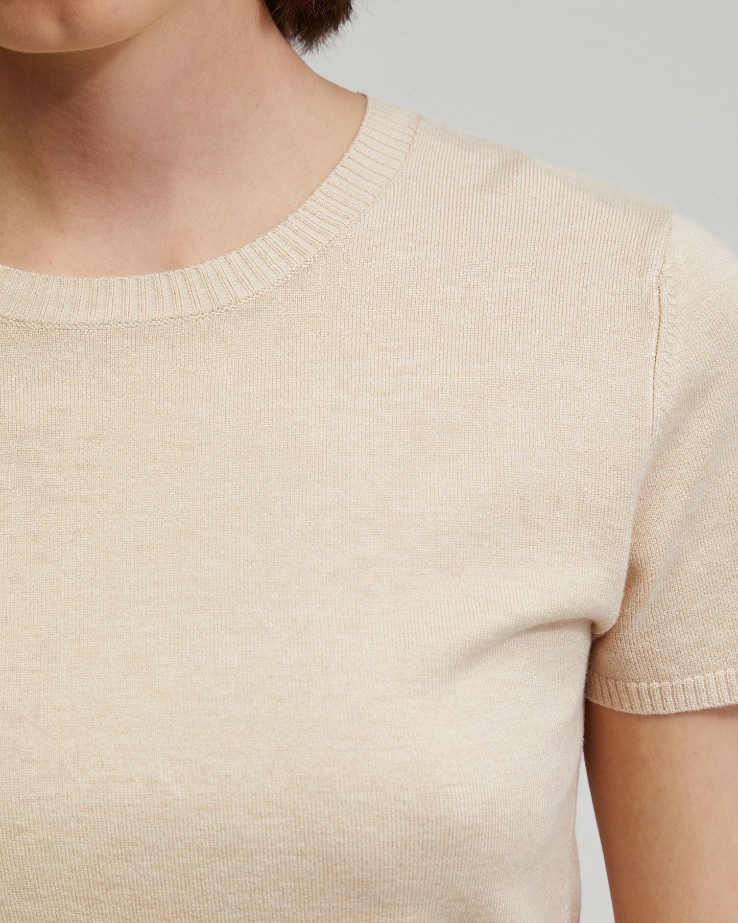 Olivia Crop Knit Top