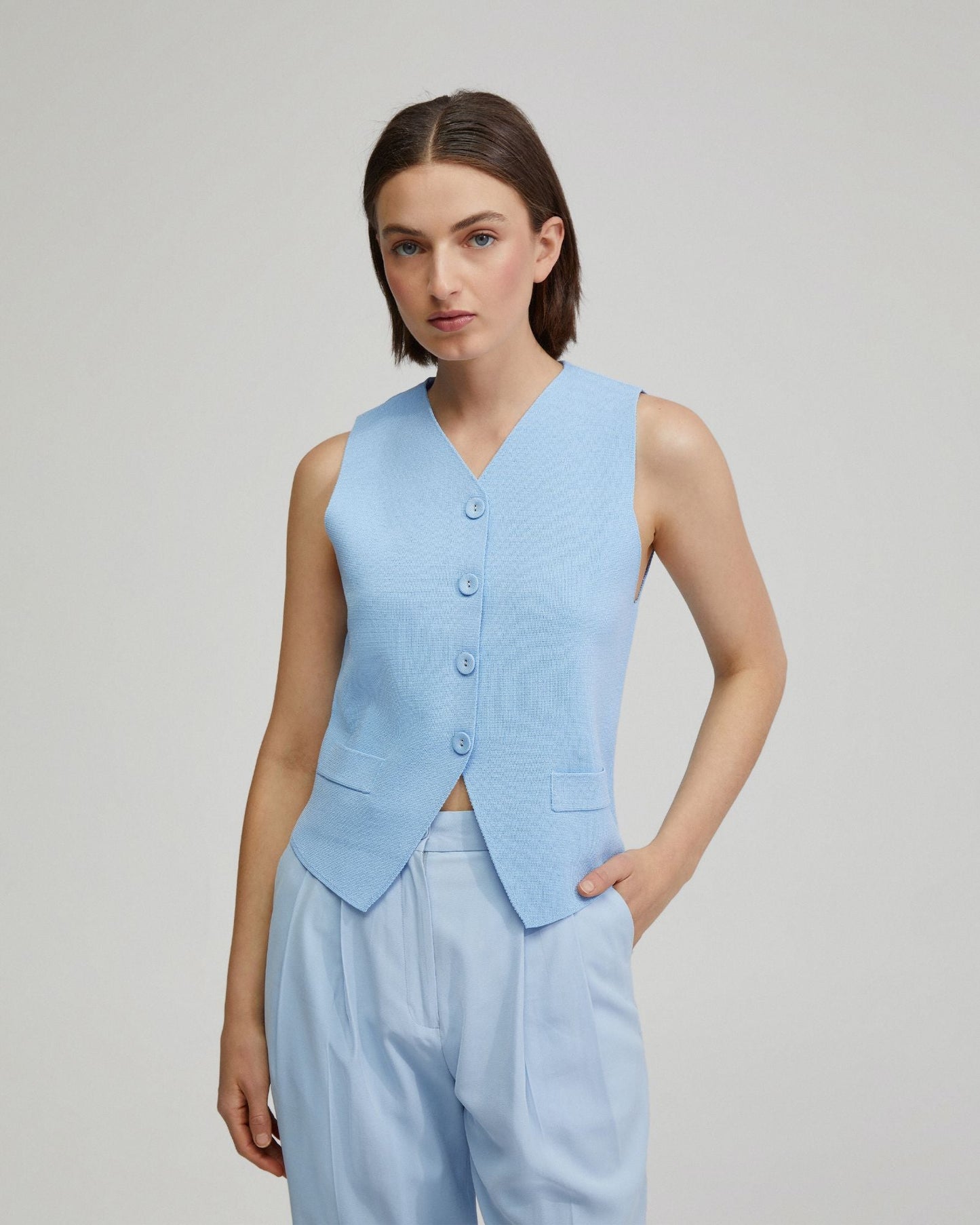 Leni Knit Waistcoat