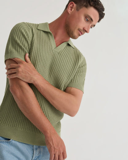 Pierce Knitted Polo