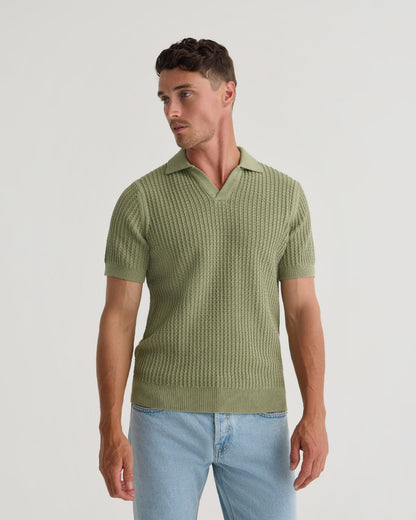 Pierce Knitted Polo