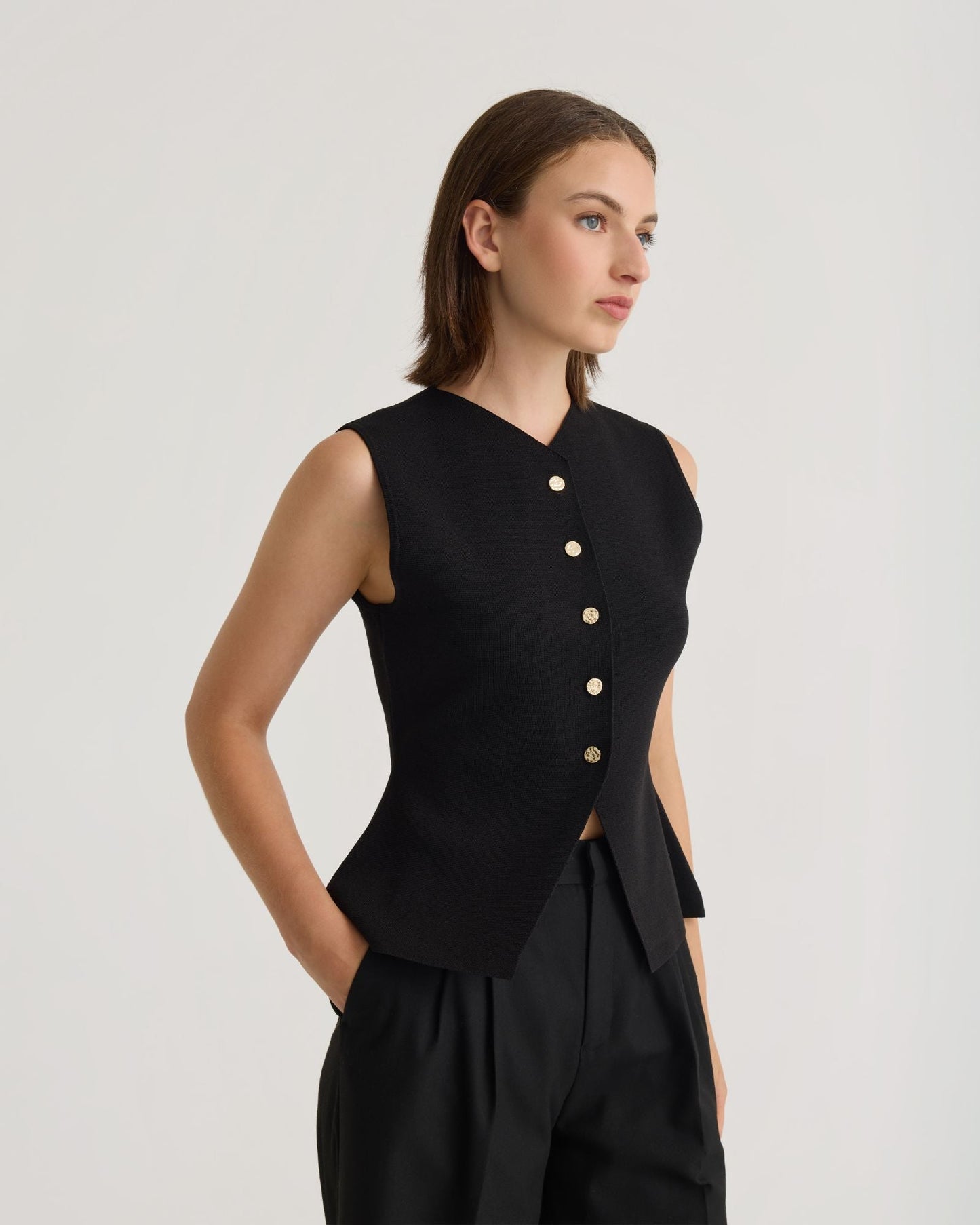 Sofia Knitted Waistcoat