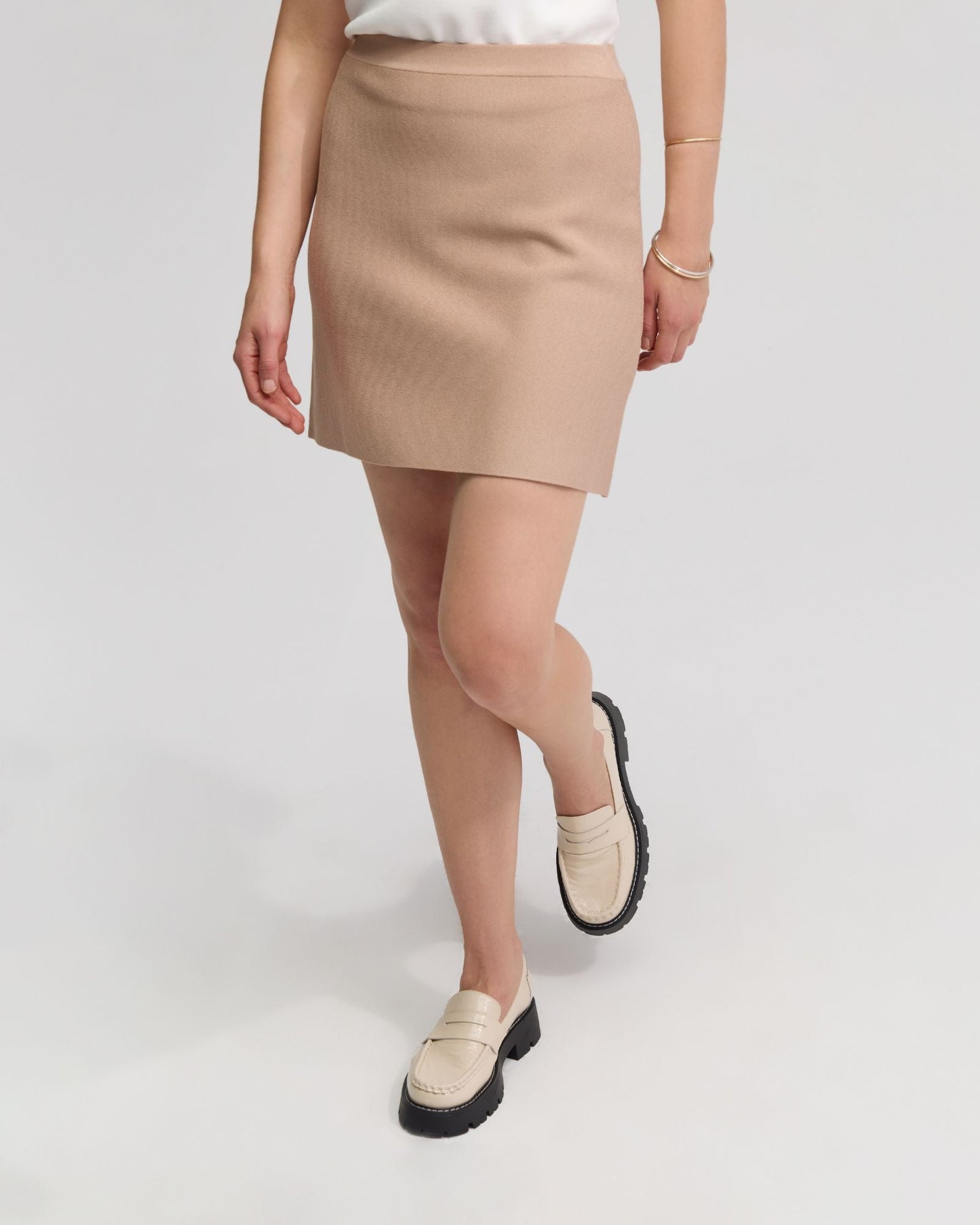 Cera Knitted Mini Skirt