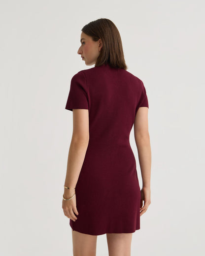 Olive Knitted Mini Dress