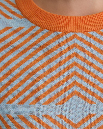 Caro Patterned Knit