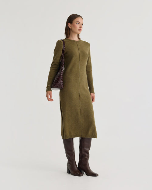 Chrissy Knitted Sweater Dress