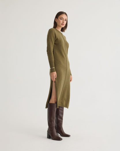 Chrissy Knitted Sweater Dress