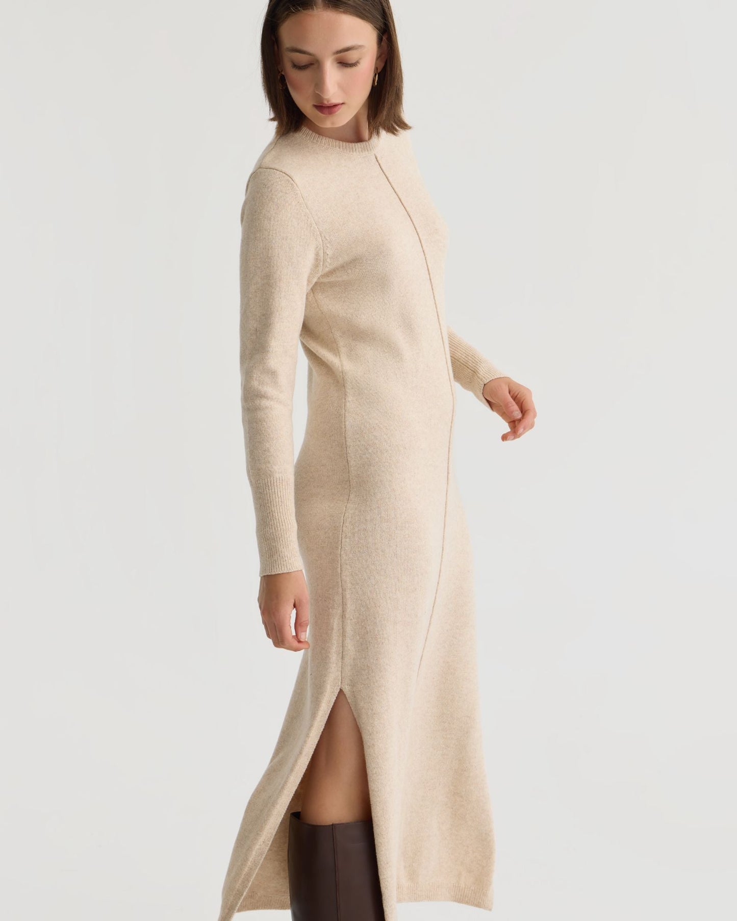 Chrissy Knitted Sweater Dress