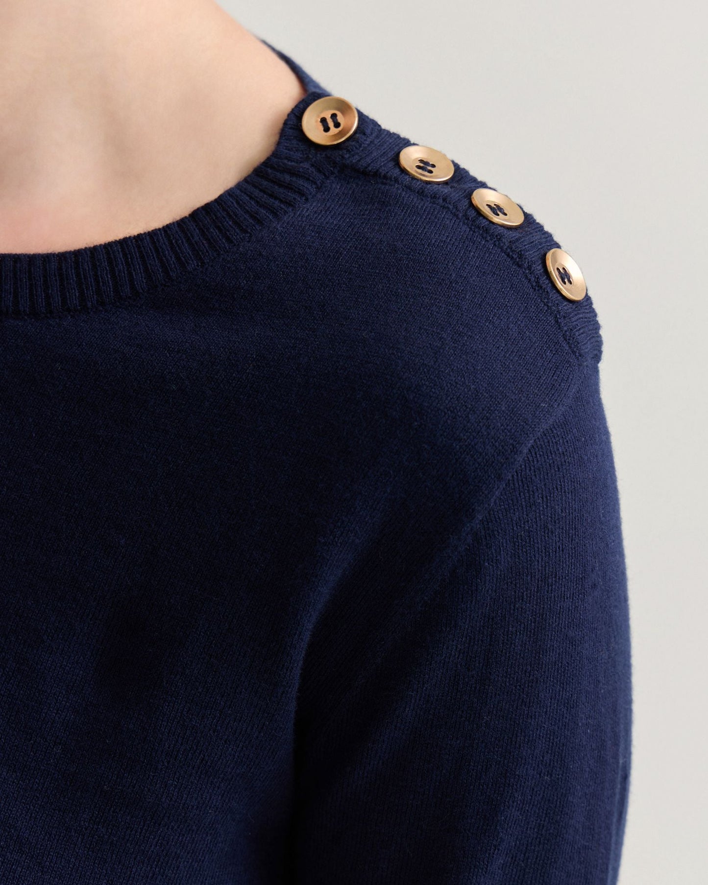 Raven Metallic Stripe Knit