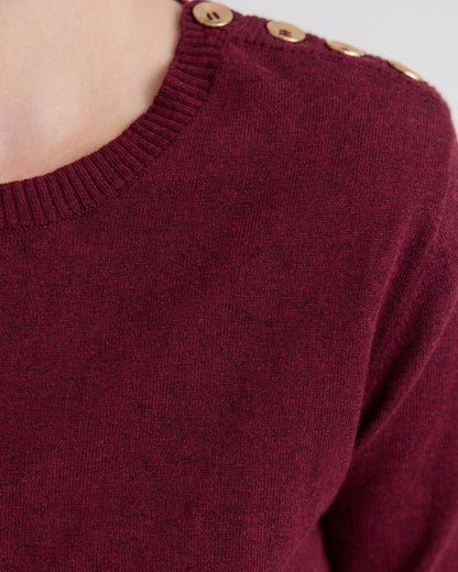 Raven Metallic Stripe Knit