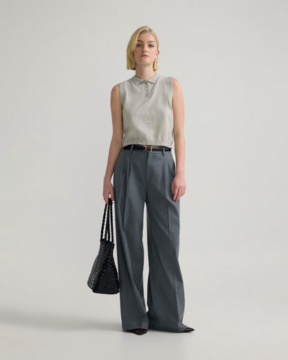 Suki Cashmere Blend Polo