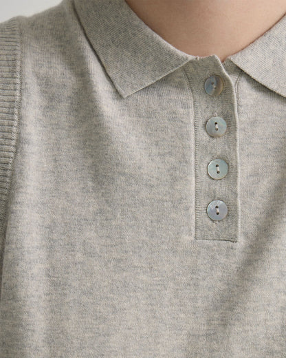 Suki Cashmere Blend Polo