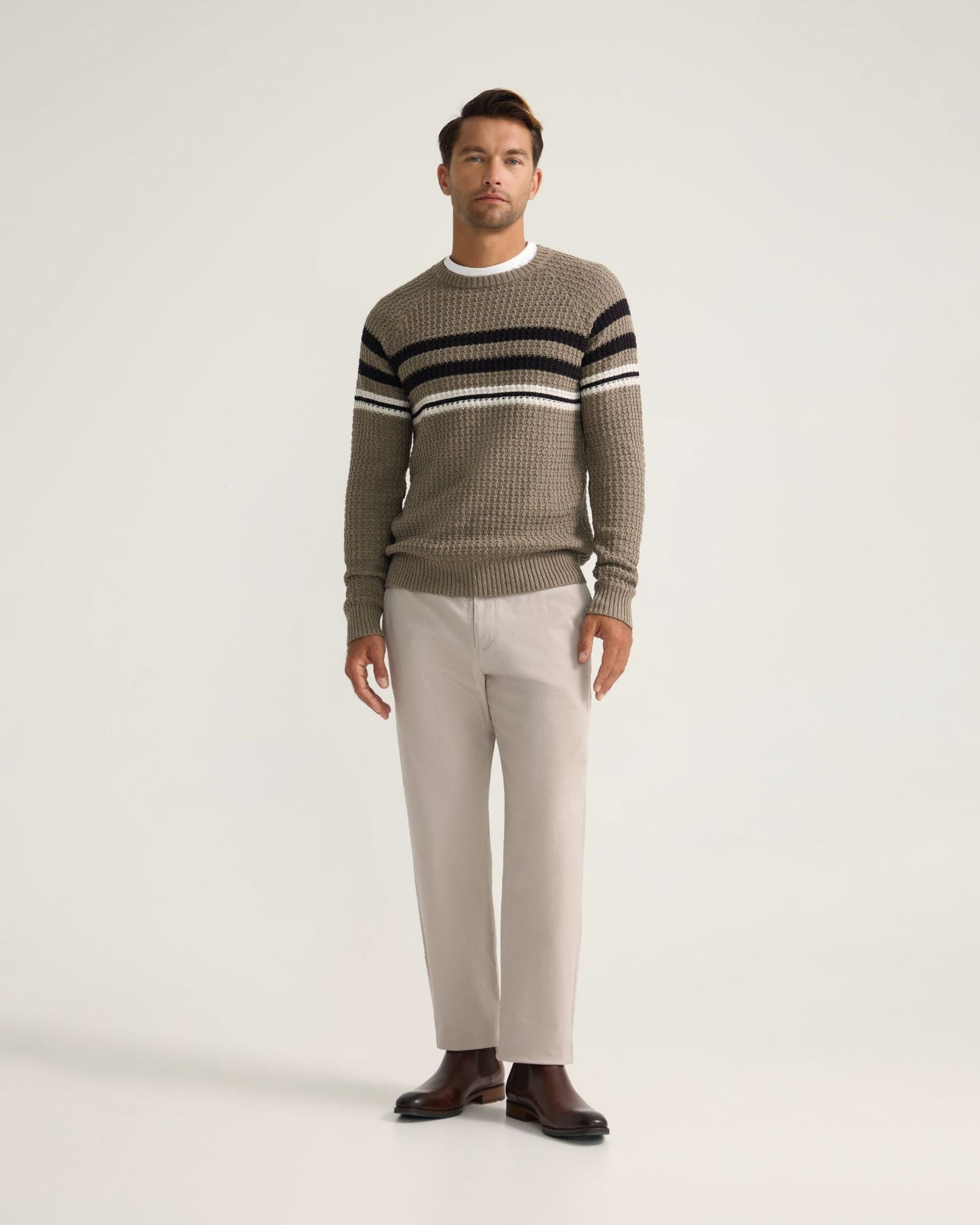 Benji Stripe Cotton Knit